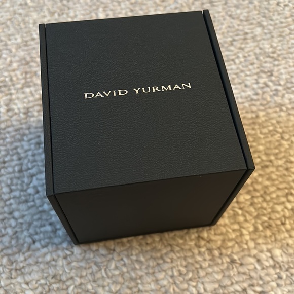 EMPTY David Yurman Necklace Box, Bag, Pouch, Ribbon, Folio. Like New, Great Deal - Picture 2 of 15